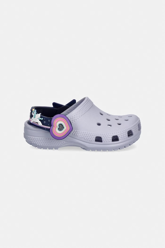 Detské šľapky Crocs C IMAGINATION LIGHTS BKSTRP CLOG T 211892.CROCS.C.IMAGINAT fialová SS26