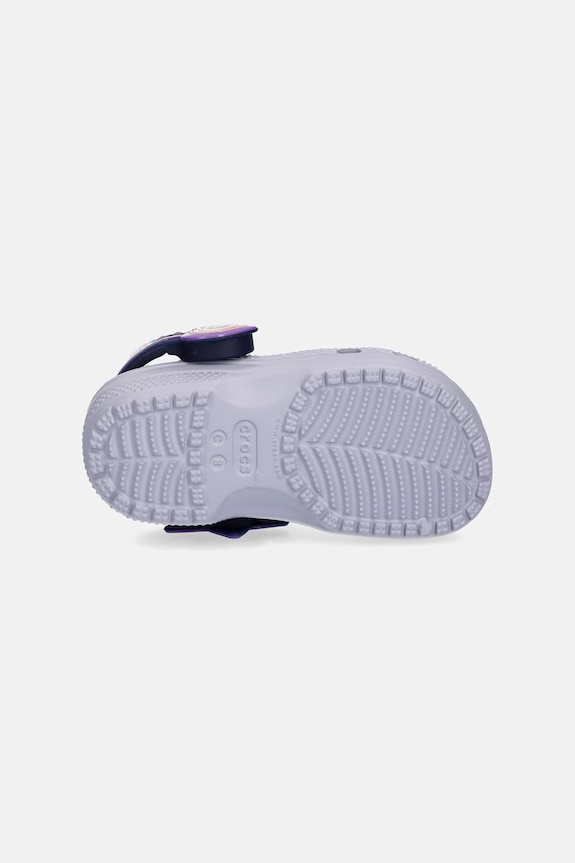 Detské šľapky Crocs C IMAGINATION LIGHTS BKSTRP CLOG T 211892.CROCS.C.IMAGINAT fialová