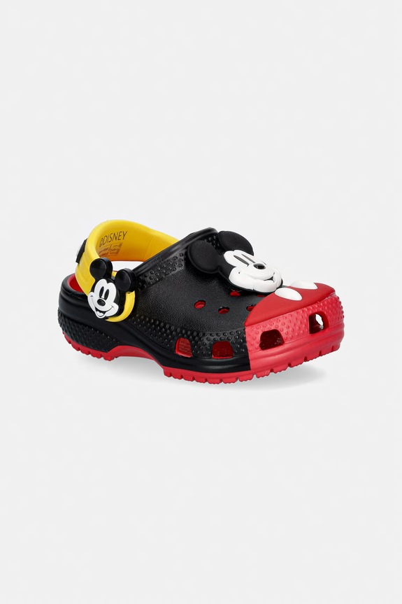 Crocs σαγιονάρες παιδικές CLASSIC MICKEY MOUSE CLOG T μαύρο 212373.CROCS.CLASSIC.MI
