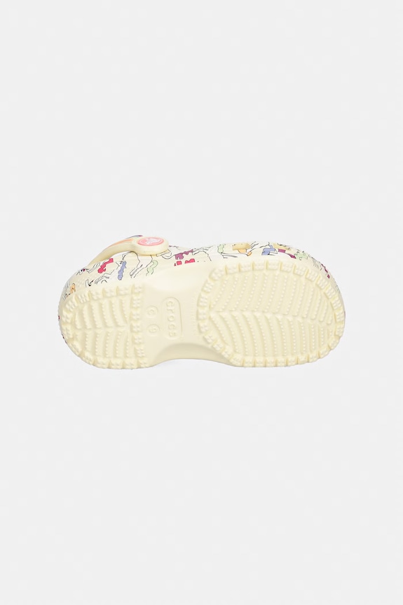 Detské šľapky Crocs CLASSSIC UNICORN GRAPHIC CLOG T 212515.CROCS.CLASSSIC.U žltá