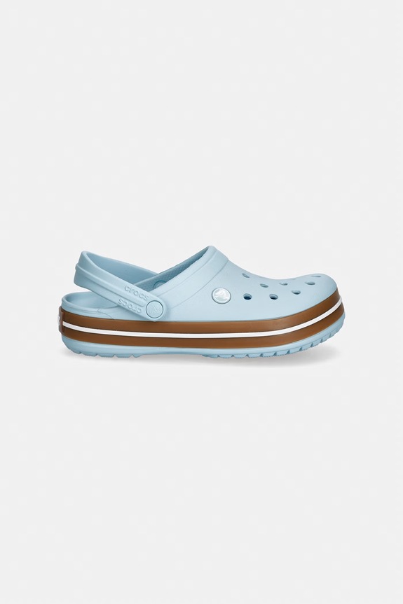 Crocs klapki damskie CROCBAND GUM CLOG K 212775.CROCS.CROCBAND.G niebieski SS26