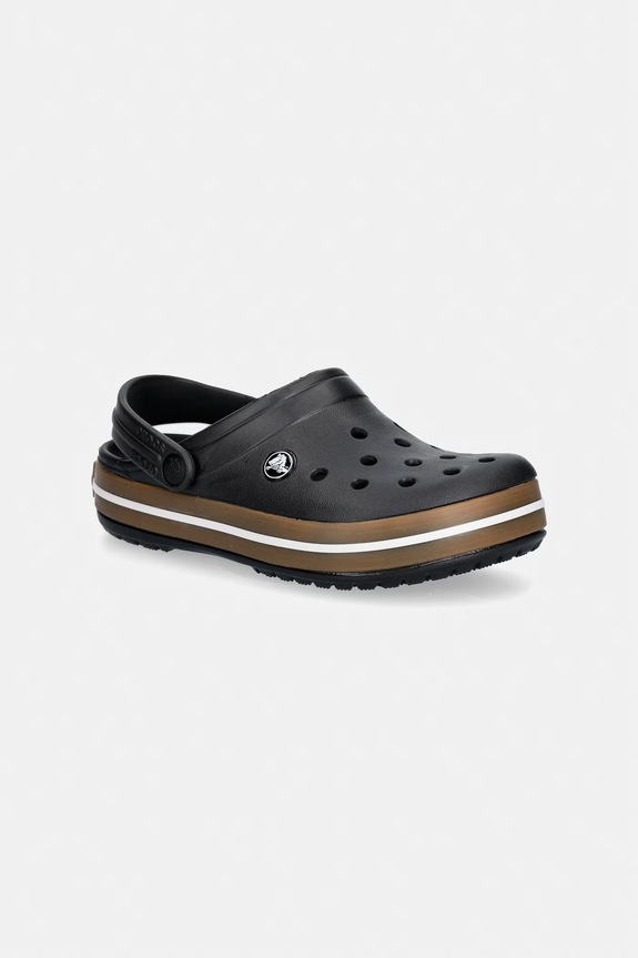 Γυναικείες σαγιονάρες Crocs CROCBAND GUM CLOG K μαύρο 212775.CROCS.CROCBAND.G