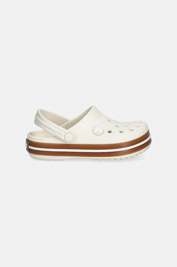 Crocs sandały dziecięce CROCBAND GUM CLOG T 212776.CROCS.CROCBAND.G beżowy SS26
