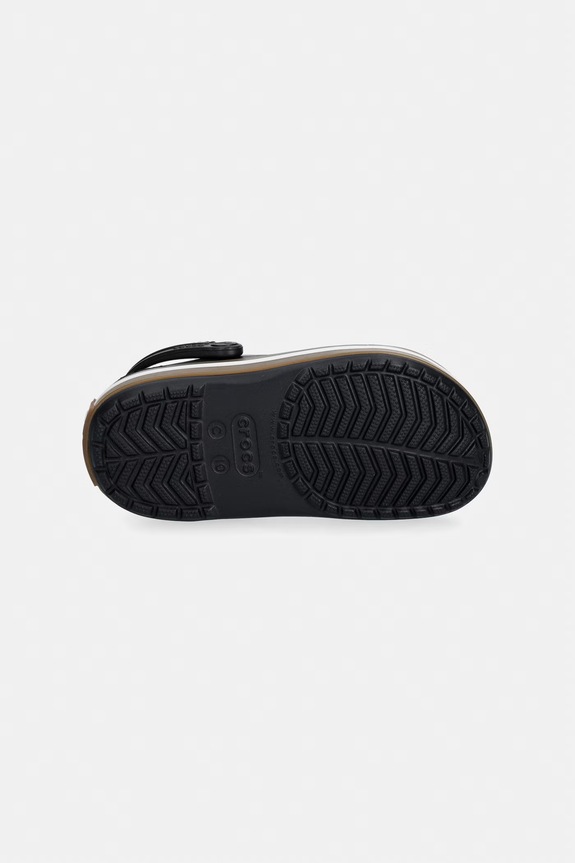 Crocs sandały dziecięce CROCBAND GUM CLOG T 212776.CROCS.CROCBAND.G czarny