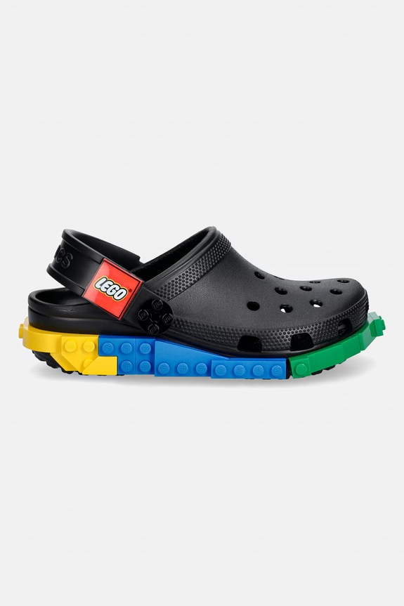 Crocs klapki dziecięce 4LW SYSTEM CLOG K 211874.CROCS.4LW.SYSTEM czarny SS26