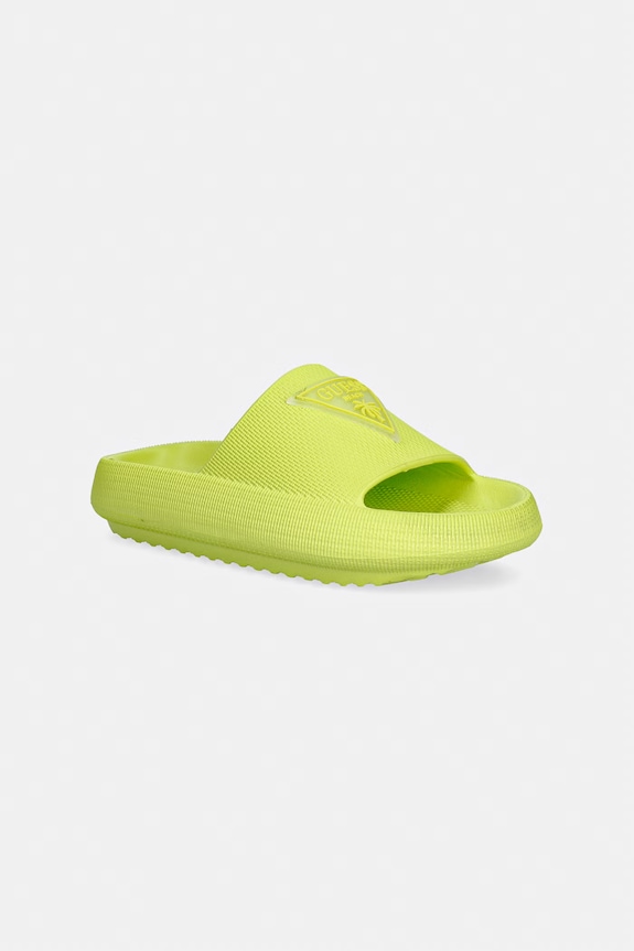 Guess papuci pentru copii verde H6GZ02.WG5X0.PPY2.M