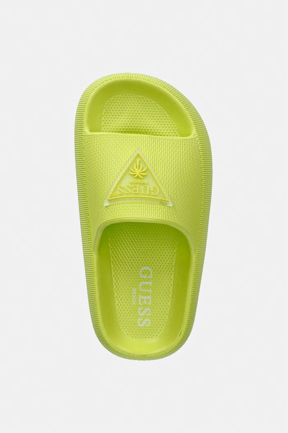 Guess papuci pentru copii verde H6GZ02.WG5X0.PPY2.M