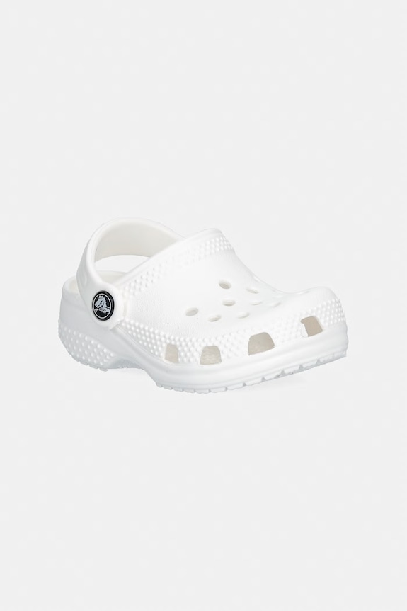 Crocs papuci pentru copii CROCS LITTLES alb 11441.CROCS.LITTLES.