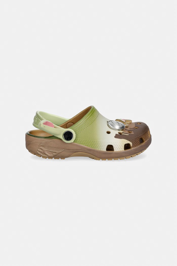 Chłopiec Crocs klapki dziecięce STAR WARS GROGU 213004.CROCS.STAR.WARS. zielony