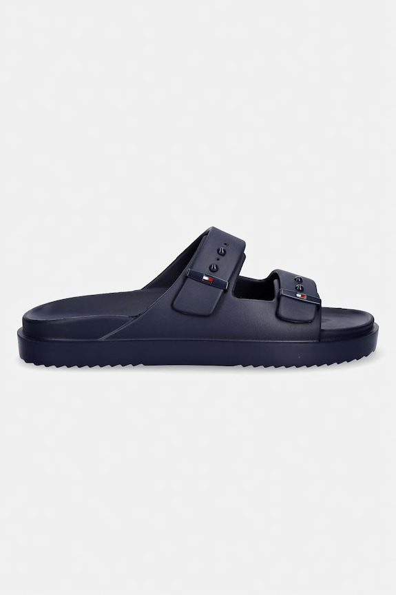 Tommy Hilfiger klapki basenowe męskie LIGHT ADJUSTABLE POOL SLIDER FM0FM05757 granatowy SS26