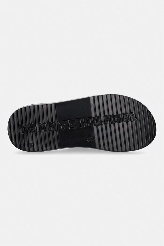 Tommy Hilfiger klapki basenowe męskie LIGHT ADJUSTABLE POOL SLIDER FM0FM05757 czarny
