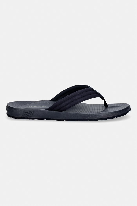 Tommy Hilfiger žabky pánské MOLDED HILFIGER LTH BEACH SANDAL FM0FM05802 námořnická modř SS26