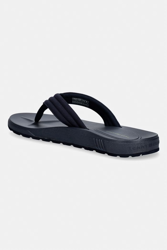 Boty Tommy Hilfiger žabky pánské MOLDED HILFIGER LTH BEACH SANDAL FM0FM05802 námořnická modř