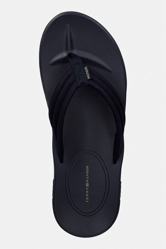 Tommy Hilfiger žabky pánské MOLDED HILFIGER LTH BEACH SANDAL námořnická modř FM0FM05802