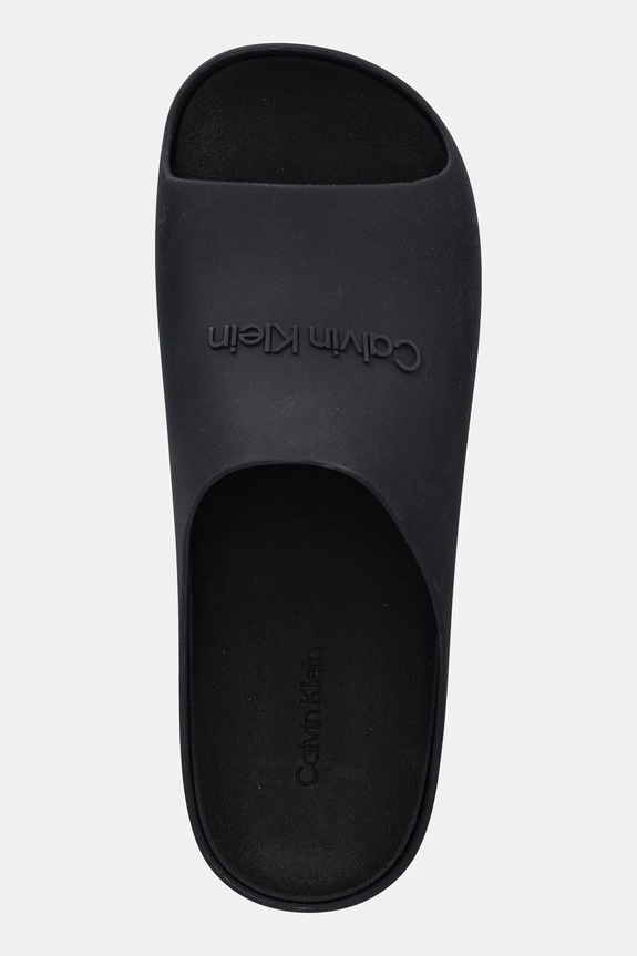 Παντόφλες Calvin Klein JELLY SLIDE μαύρο HM0HM02014