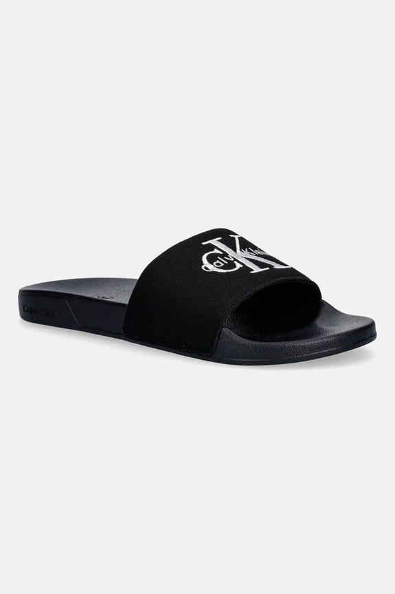 Παντόφλες Calvin Klein ESS SLIDE CV μαύρο YM0YM01393