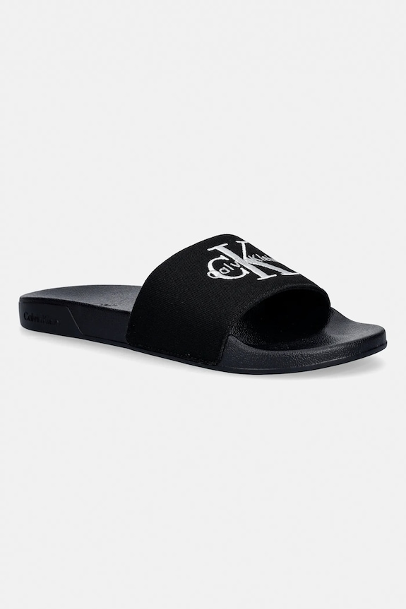 Παντόφλες Calvin Klein ESS SLIDE CV μαύρο YM0YM01393