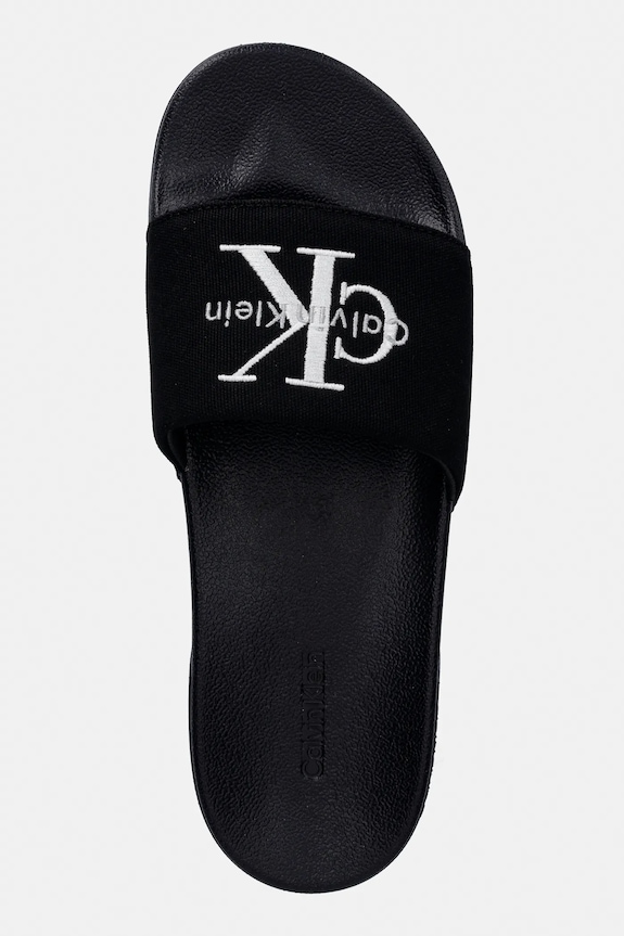 Παντόφλες Calvin Klein ESS SLIDE CV μαύρο YM0YM01393