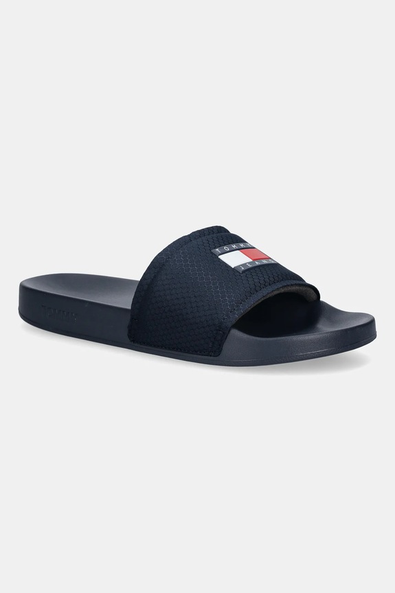 Παντόφλες Tommy Jeans TJM POOL SLIDE σκούρο μπλε EM0EM01673
