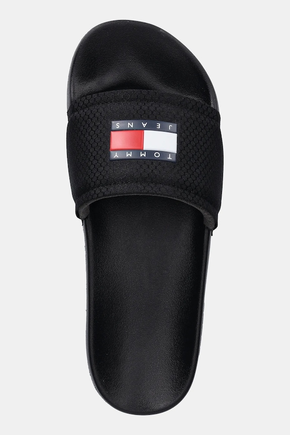 Pantofle Tommy Jeans TJM POOL SLIDE černá EM0EM01673