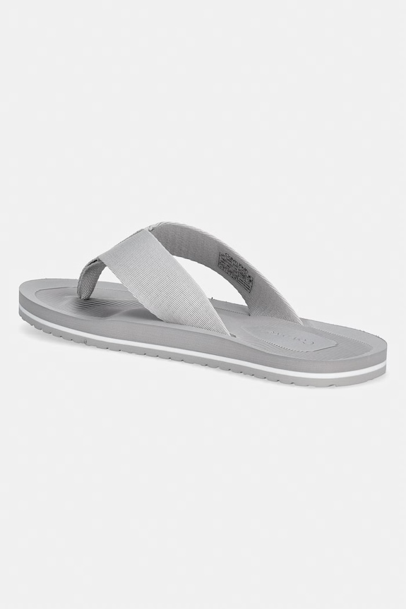 Scarpe Calvin Klein infradito da uomo CITY THONG SLIDE HM0HM02106 grigio