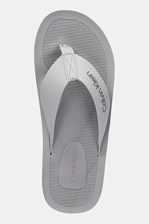Calvin Klein infradito da uomo CITY THONG SLIDE grigio HM0HM02106