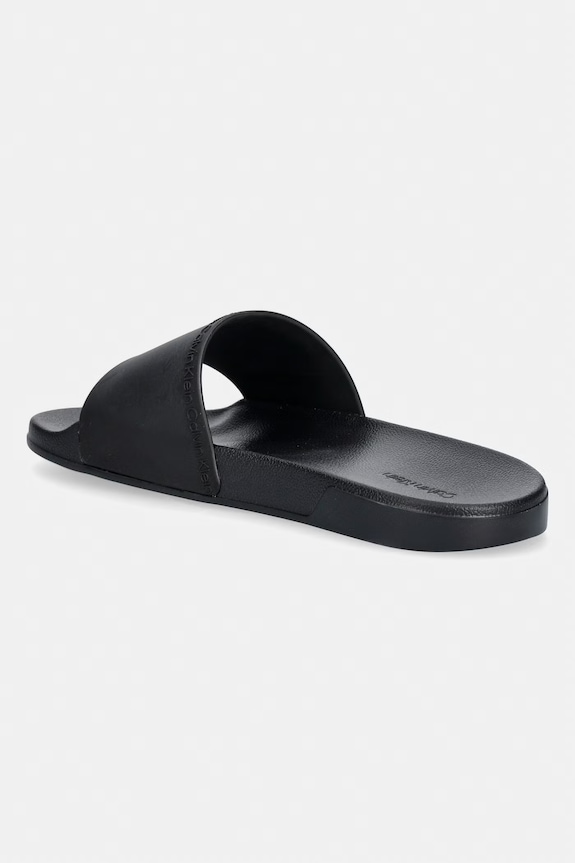 Obuwie Calvin Klein klapki męskie ESS SLIDE INSTITUTIONAL CV HM0HM02108 czarny
