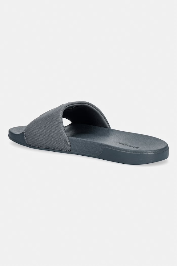 Obuwie Calvin Klein klapki męskie ESS SLIDE HF MONOGRAM CV HM0HM02109 szary