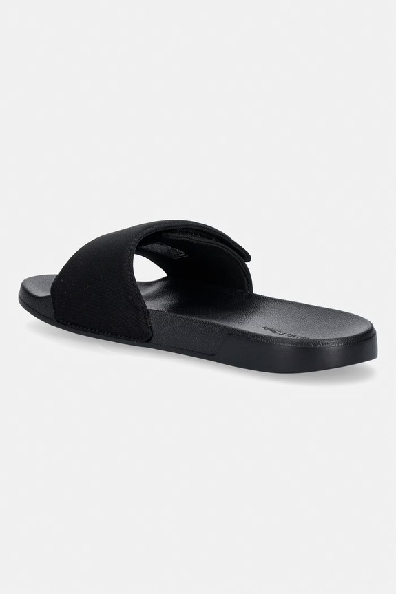 Obuv Calvin Klein šľapky s otvorenými prstami pánske ESS SLIDE ADJ MONOBRAND CV HM0HM02115 čierna