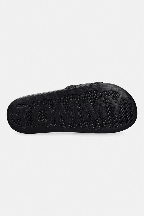 Tommy Jeans šľapky pánske TJM SUMMER SANDAL 26 EM0EM01697 čierna