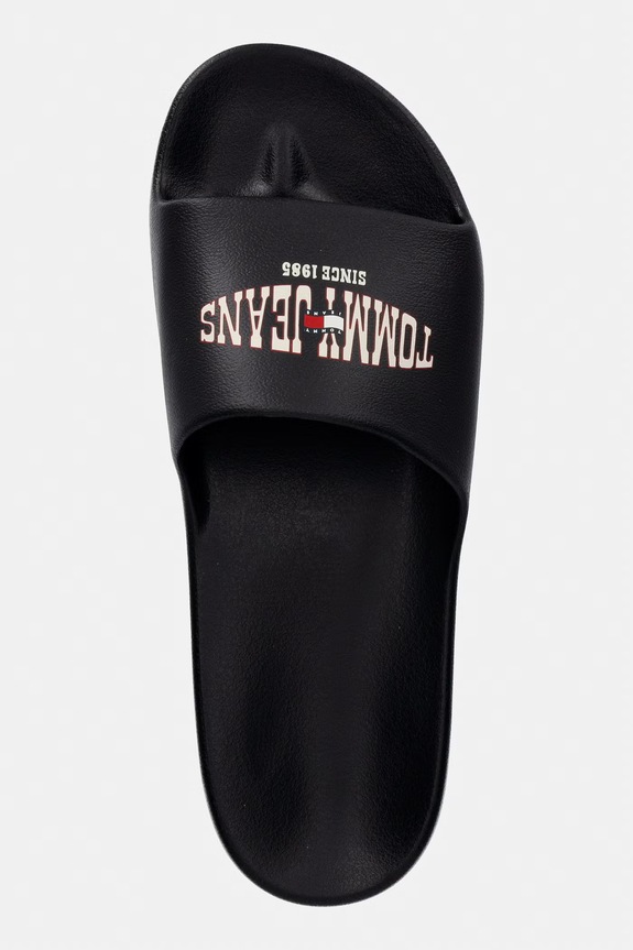 Tommy Jeans klapki basenowe męskie TJM INJECTED SANDAL czarny EM0EM01700