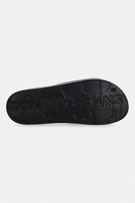 Tommy Jeans klapki basenowe męskie TJM INJECTED SANDAL EM0EM01700 czarny