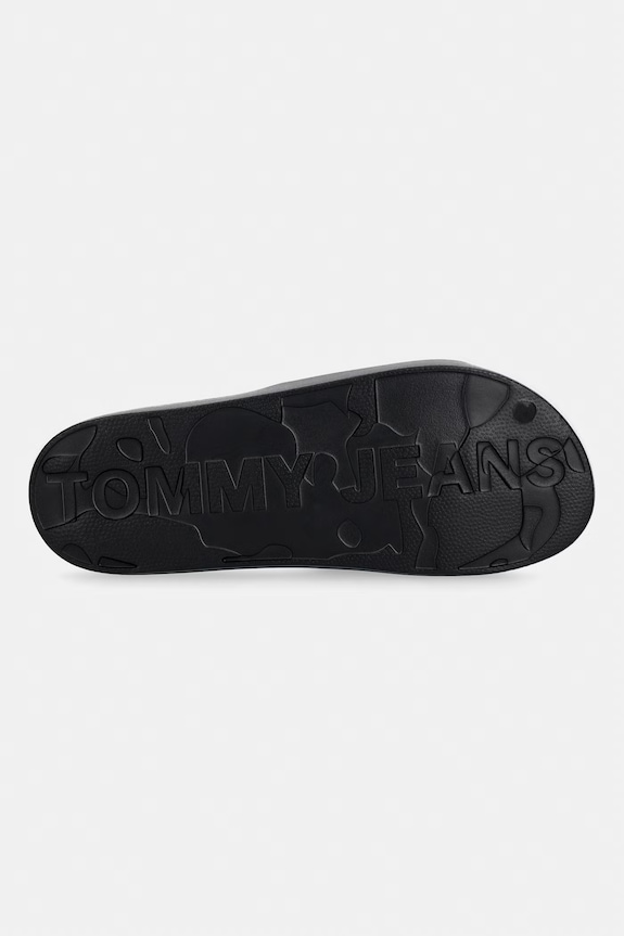 Tommy Jeans klapki basenowe męskie TJM INJECTED SANDAL EM0EM01700 czarny