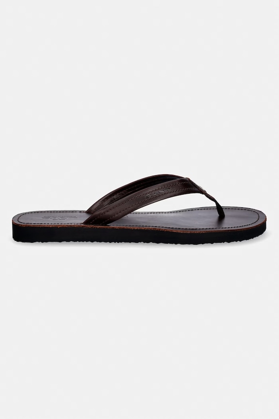 Gant šľapky pánske kožené Brodale 32601264.G46 hnedá SS26