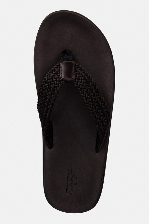 Gant férfi tangapapucs Brodale barna 32609294.G46