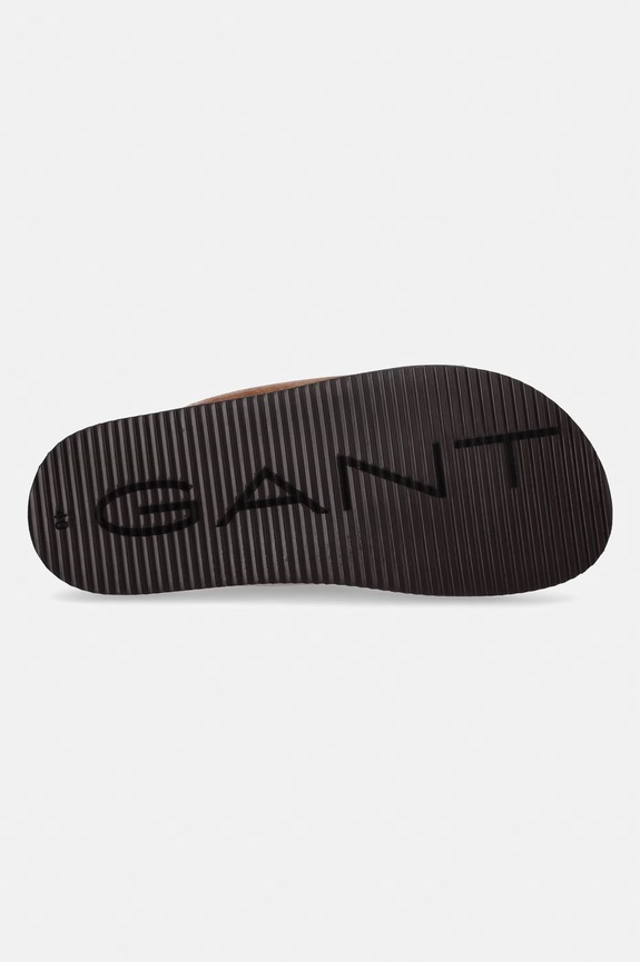 Gant мъжки чехли от велур Fairfo 32663295.G771 кафяв