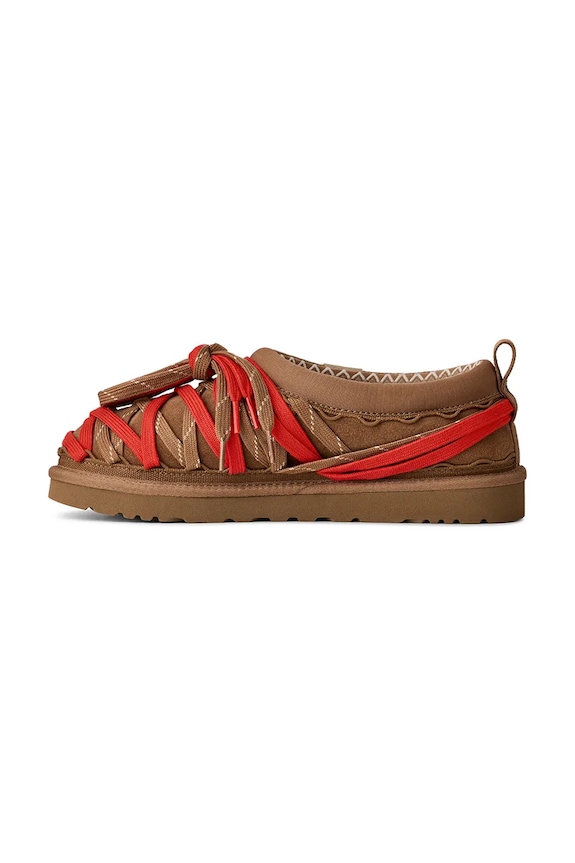 UGG velúr papucs M Tasman Lace barna 1175054.CHE