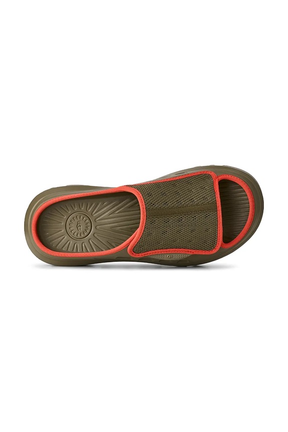 UGG klapki M Peakmod Slide 1175194.BVRD zielony