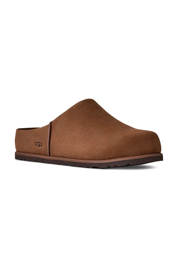 UGG klapki zamszowe M Otzo Clog 1175209.DKC brązowy SS26