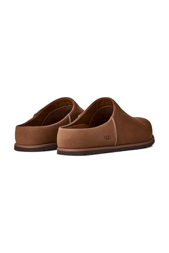 Obuwie UGG klapki zamszowe M Otzo Clog 1175209.DKC brązowy