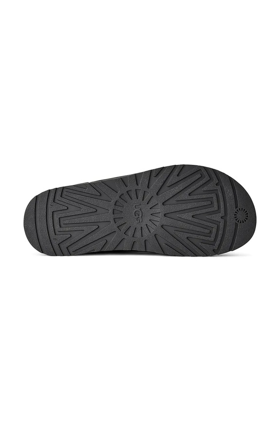 Natikače od nubuk kože UGG M Otzo Slide 1177351.BLK