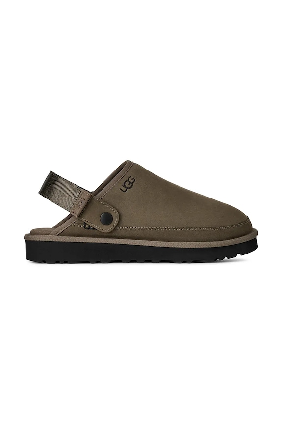 UGG papucs velúrból M Goldencoast Clog II Nubuck barna 1178670.DDRG