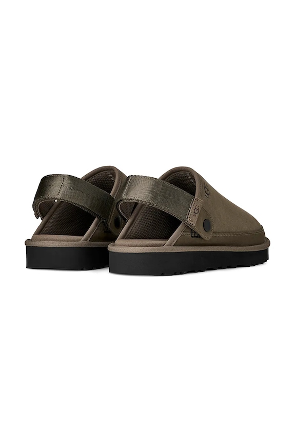Cipők UGG papucs velúrból M Goldencoast Clog II Nubuck 1178670.DDRG barna