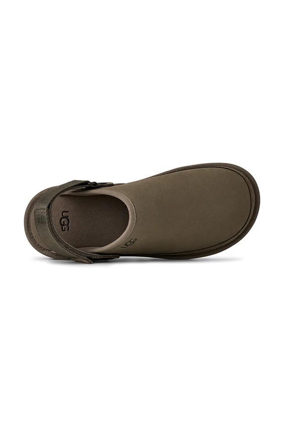 Natikači iz semiša UGG M Goldencoast Clog II Nubuck 1178670.DDRG rjava