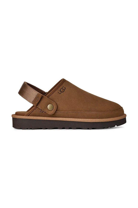 UGG nubuk papucs M Goldencoast Clog II Nubuck barna 1178670.DKC