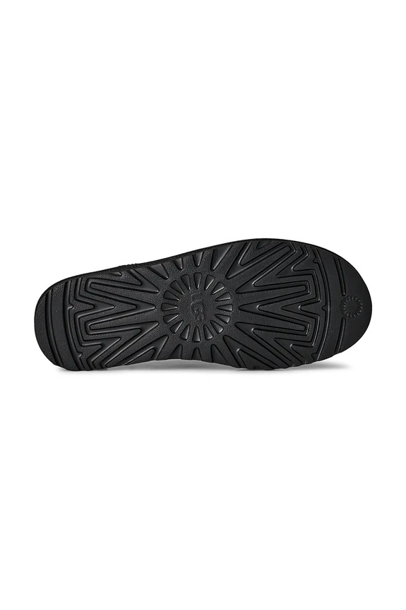 UGG kapcie zamszowe M Classic Micro 1180190.BLK