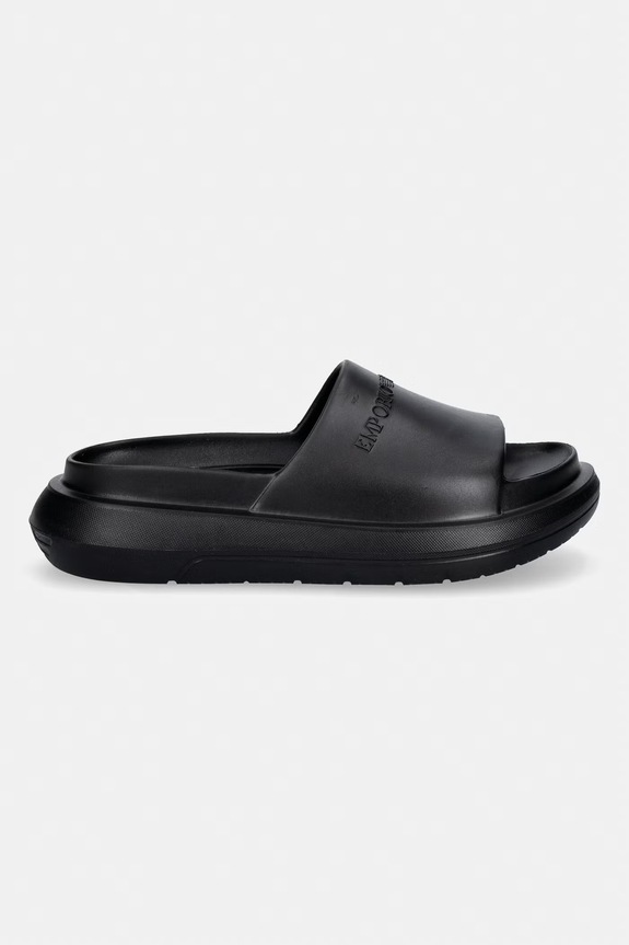 Emporio Armani papuci bărbați EM005960.AF26000.UC001 negru SS26