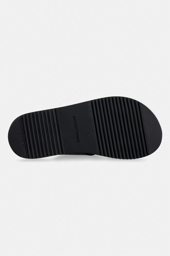 Emporio Armani ciabatte slide da uomo X4P124.XN787.K001 nero