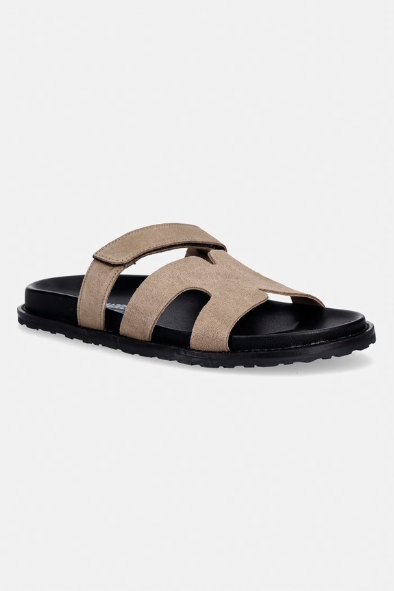 Велурени чехли Steve Madden Manu бежов 12000835.275