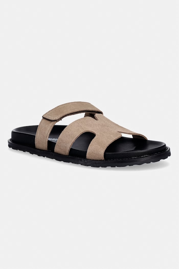 Велурени чехли Steve Madden Manu бежов 12000835.275